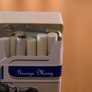 cigarette box
